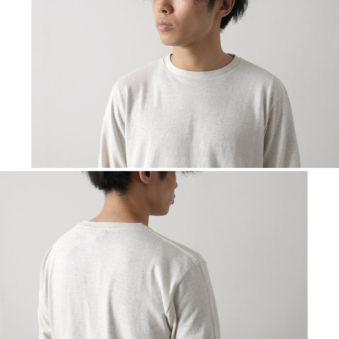 FILMELANGE / Dole Camiseta de manga larga de punto raffy orgánico