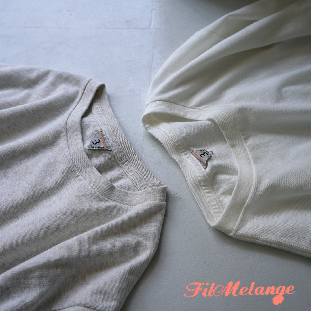 FILMELANGE / Dole Camiseta de manga larga de punto raffy orgánico
