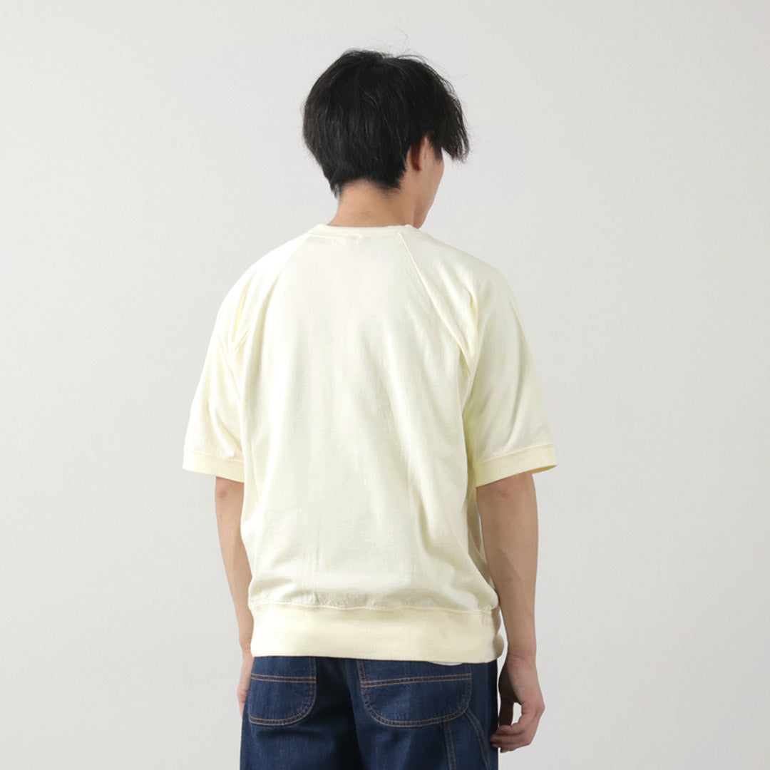 FILMELANGE / Elmer Extra Mini-piled Short Sleeved Sweat Tee