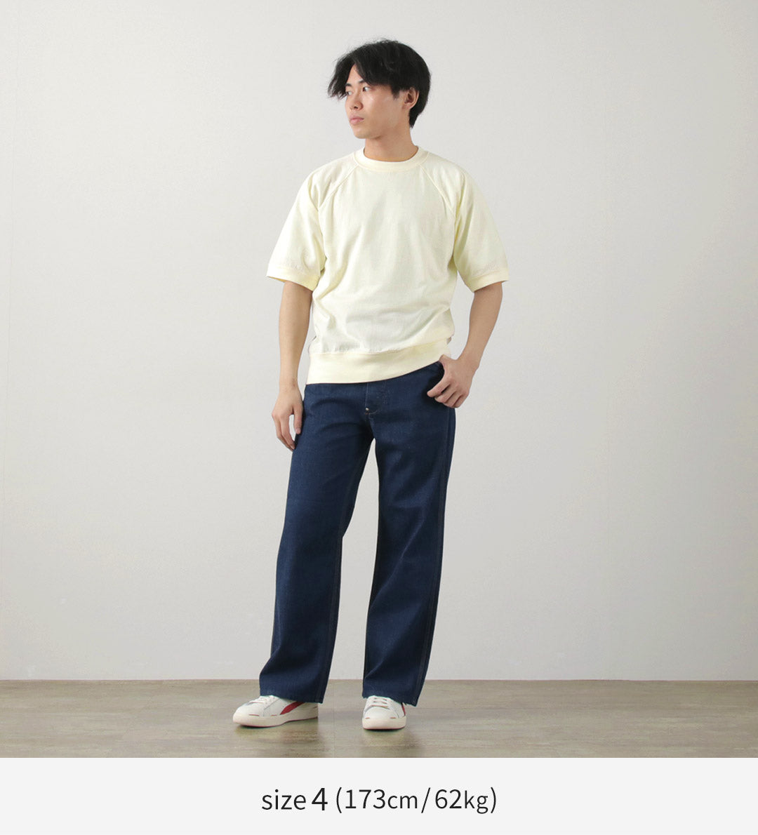 FILMELANGE / Elmer Extra Mini-piled Short Sleeved Sweat Tee