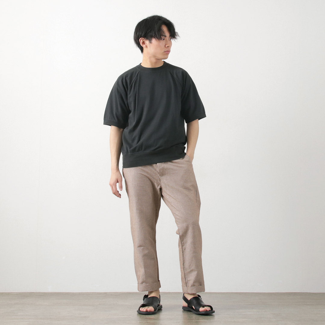 FILMELANGE / Elmer Extra Mini-piled Short Sleeved Sweat Tee