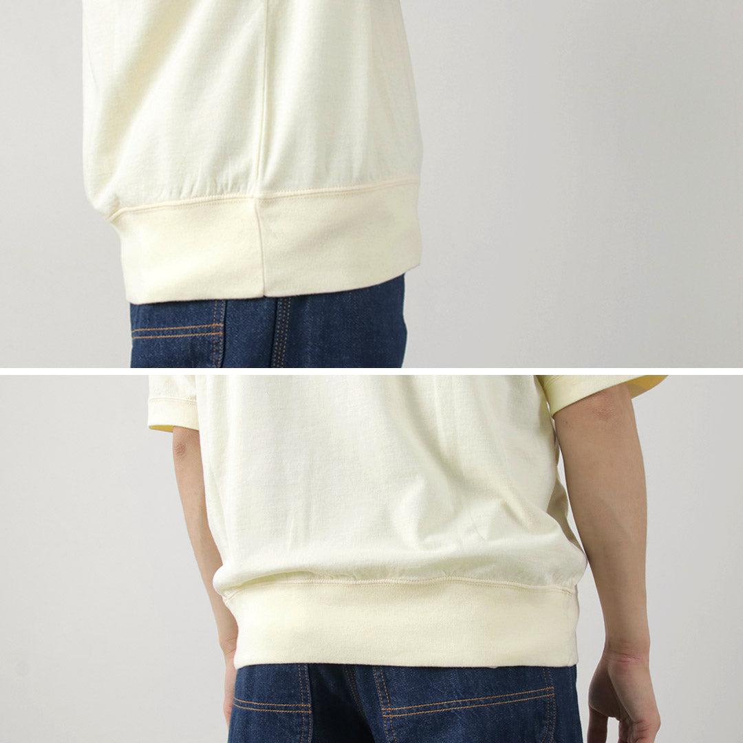 FILMELANGE / Elmer Extra Mini-piled Short Sleeved Sweat Tee