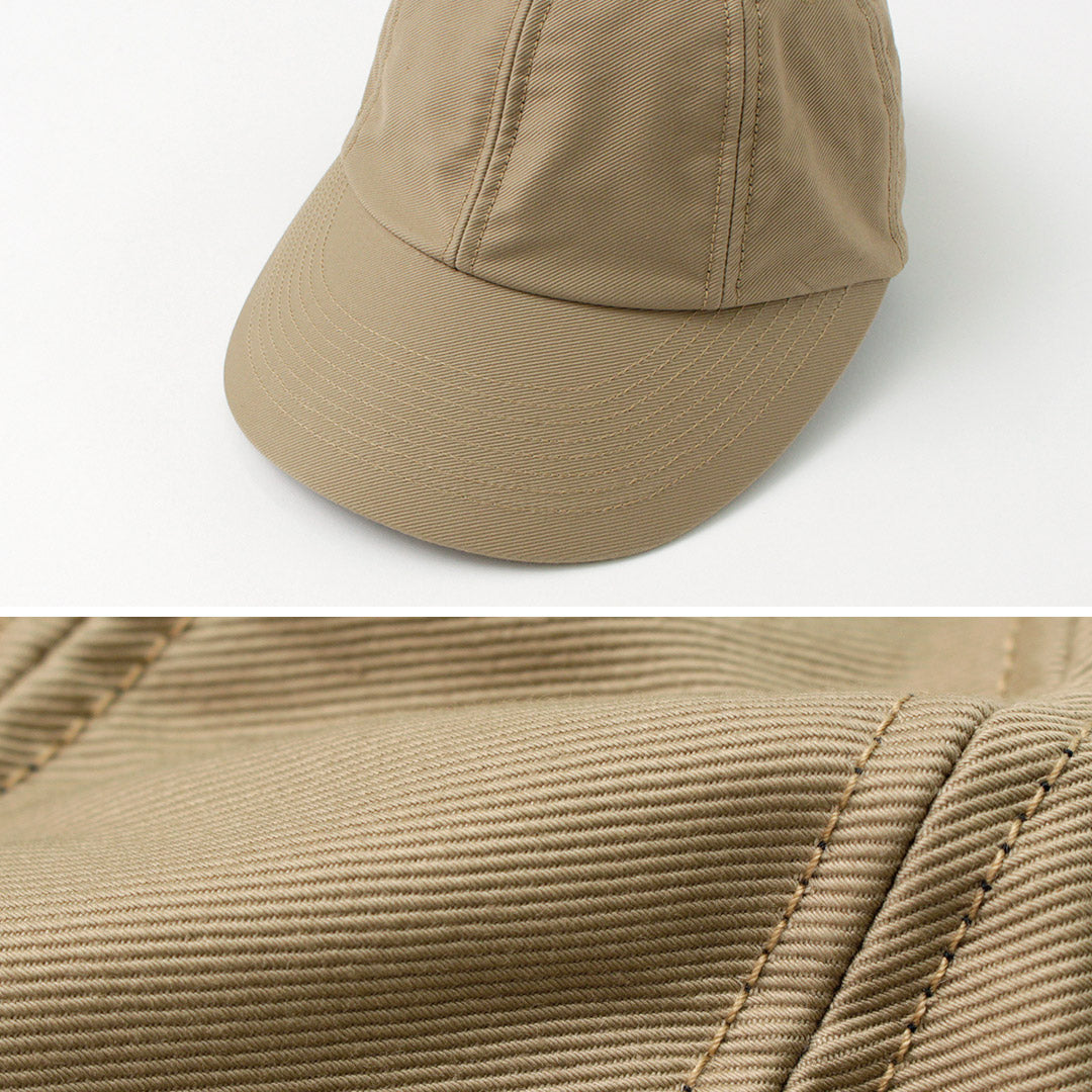HICOSAKA / Chino Big Visor 8 面板帽