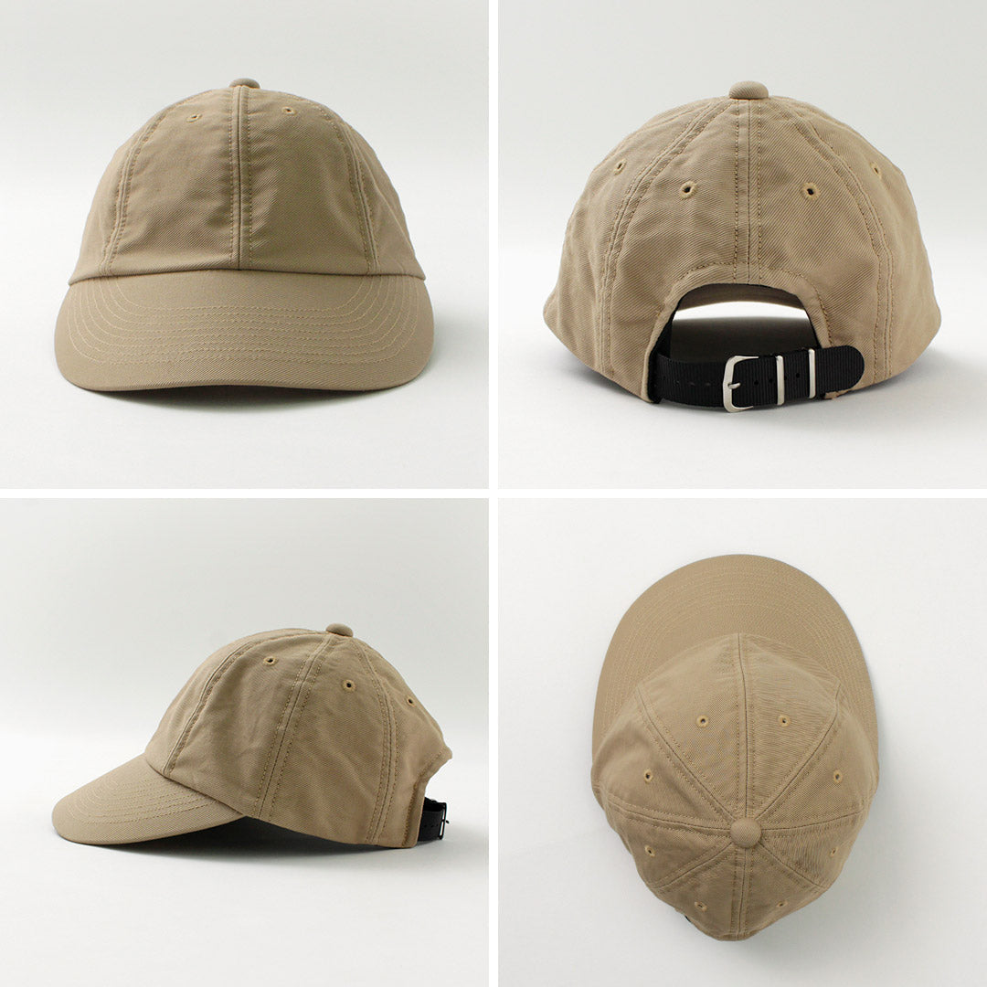 HICOSAKA / Chino Big Visor 8 面板帽