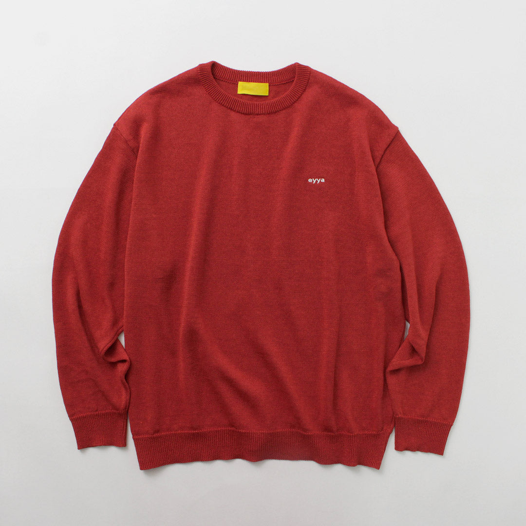 Eyya / Linen Crew Neck Summer 니트
