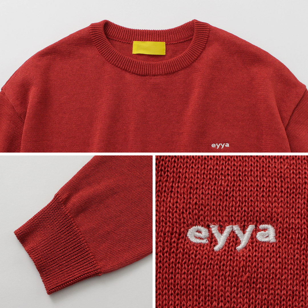 Eyya / Linen Crew Neck Summer 니트