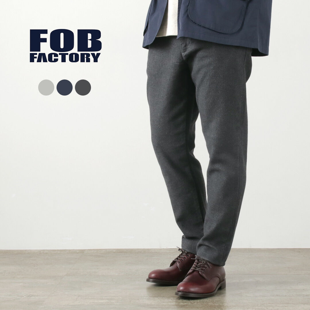 FOB FACTORY / F0527 Pantalon détente