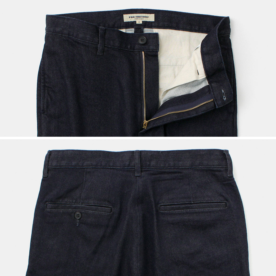 FOB FACTORY / F0527 Pantalon détente