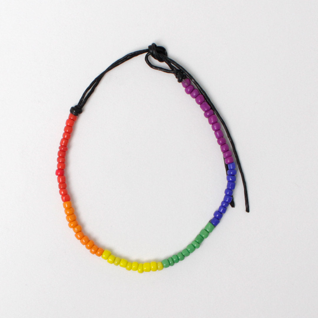 Phadua / Multicolor Glass 비드 브레이슬릿