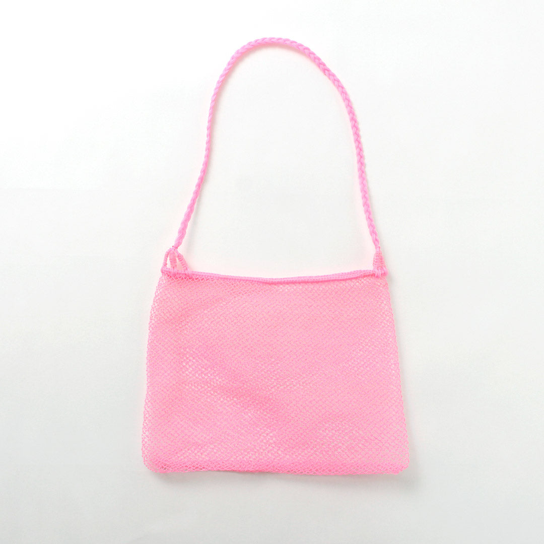 PHADUA / Bolso de malla de hombro de rejilla