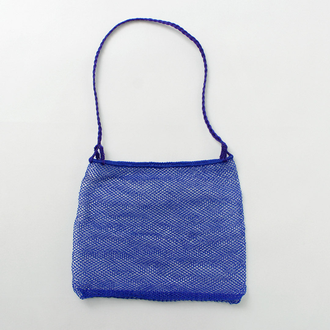 PHADUA / Bolso de malla de hombro de rejilla