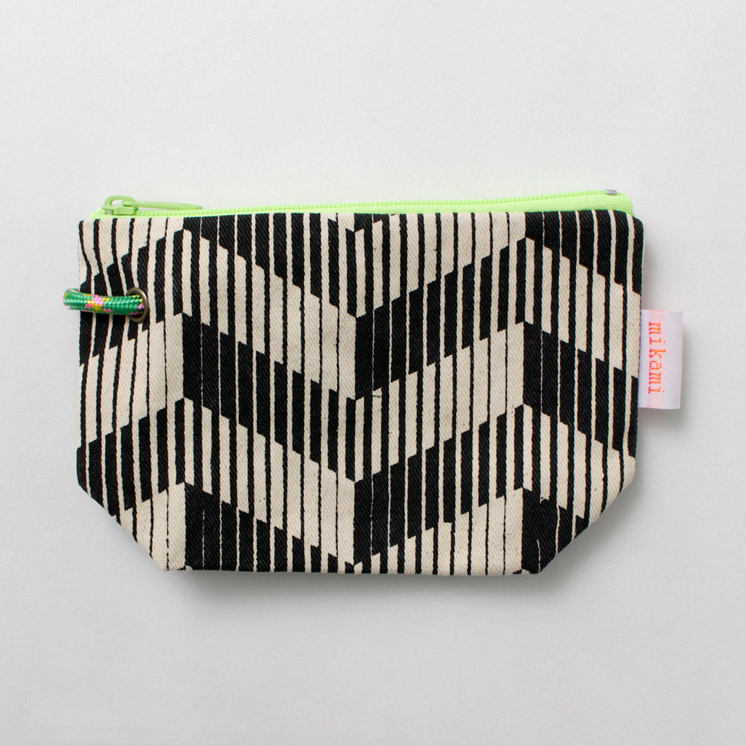 MIKAMI / Hand-Printed Canvas Camping Pouch 8