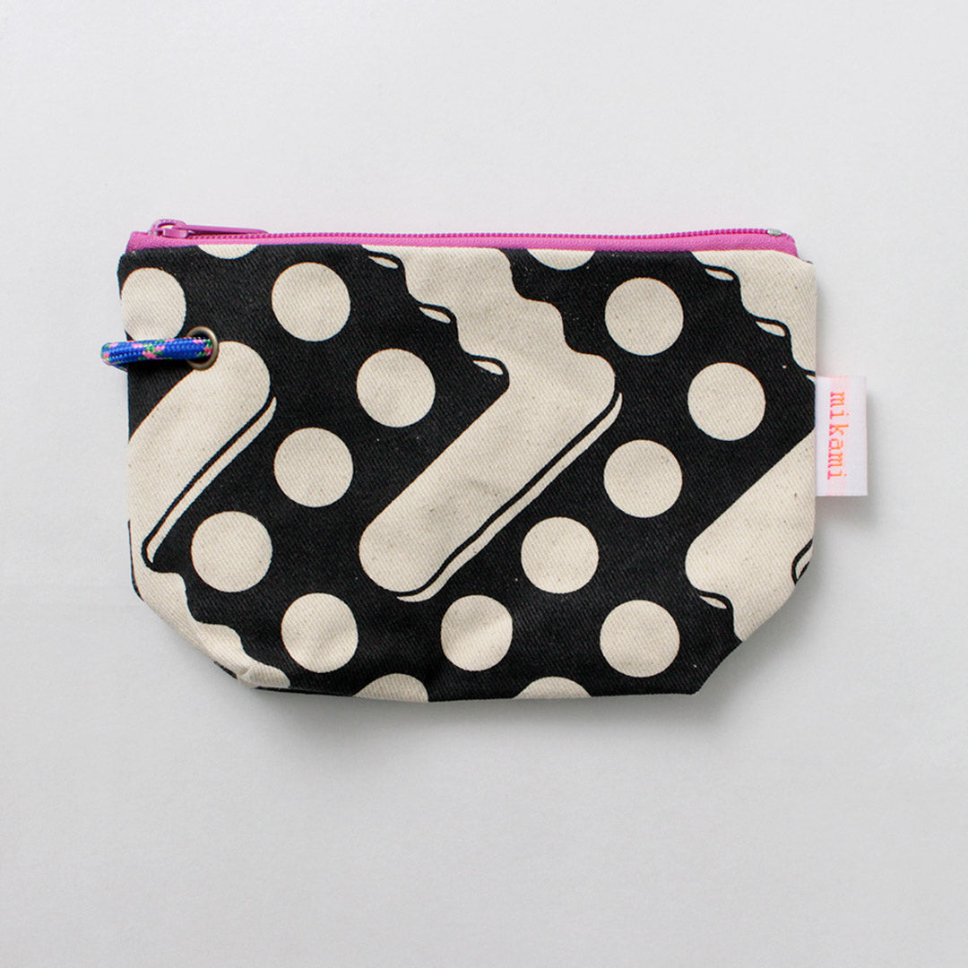 MIKAMI / Hand-Printed Canvas Camping Pouch 8