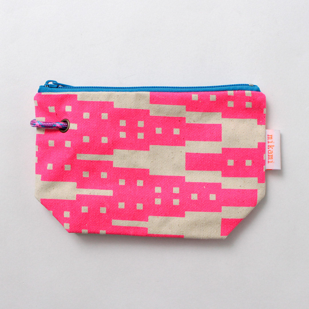 MIKAMI / Hand-Printed Canvas Camping Pouch 8