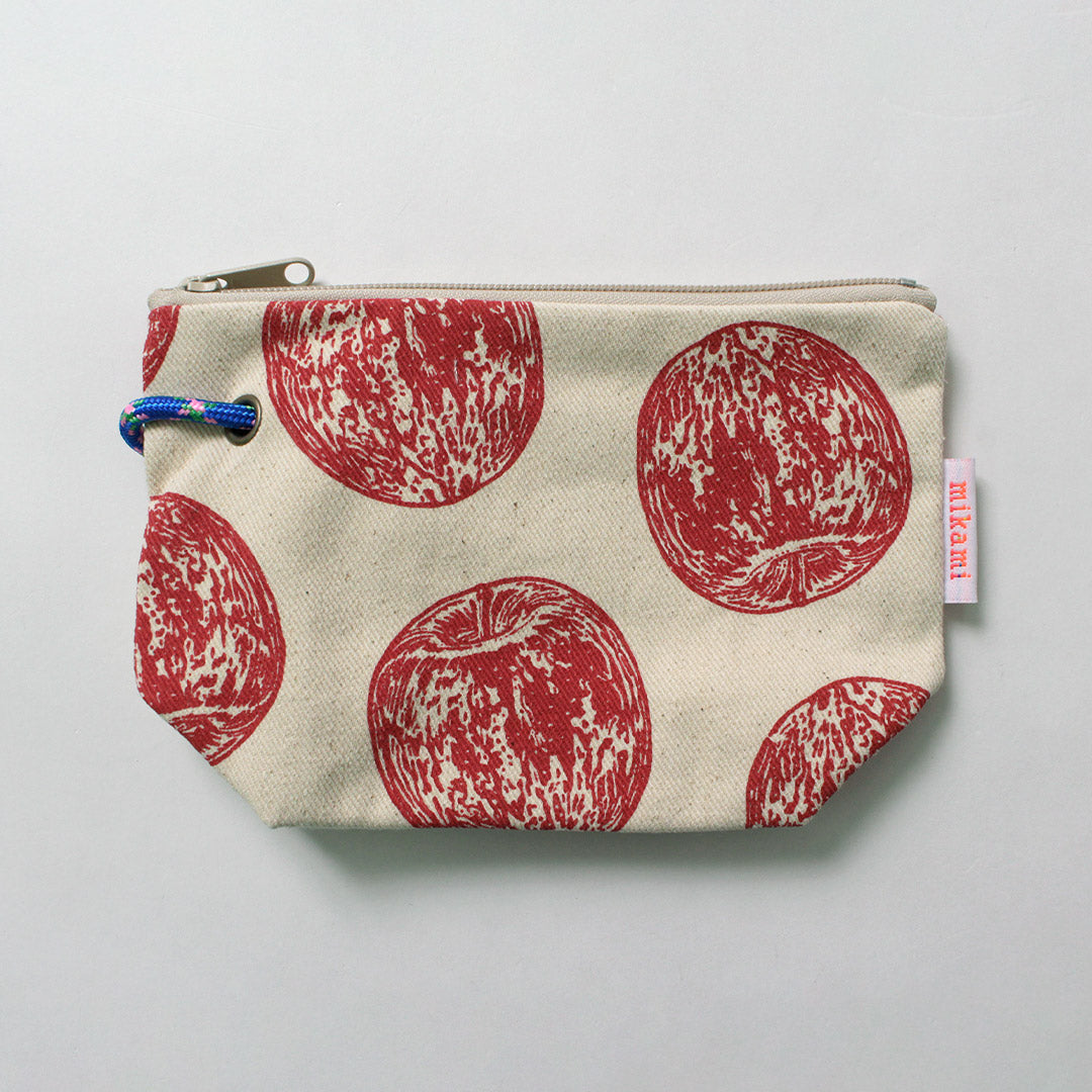 MIKAMI / Hand-Printed Canvas Camping Pouch 8