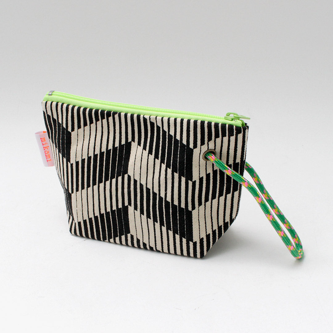 MIKAMI / Hand-Printed Canvas Camping Pouch 8