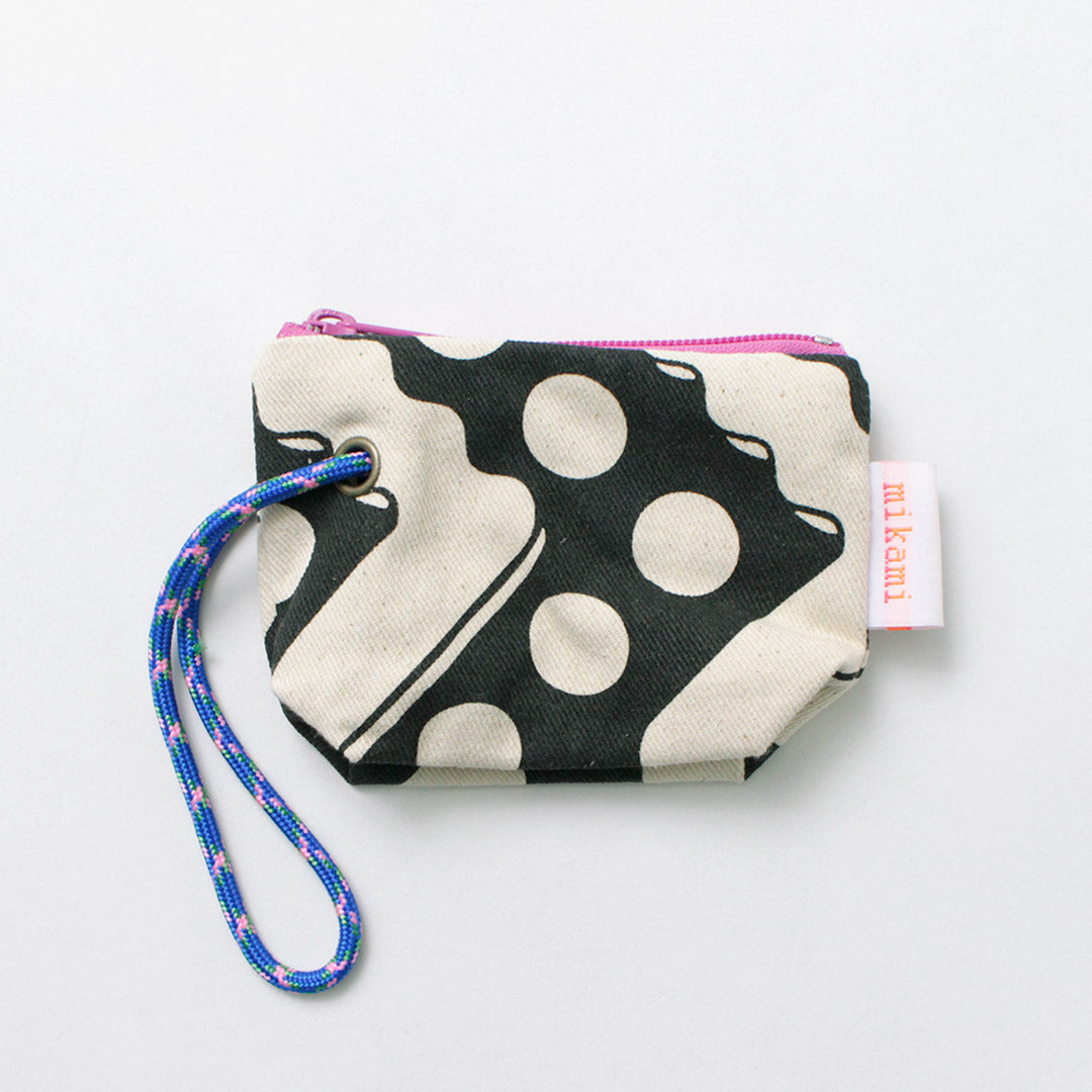 MIKAMI / Hand-Printed Canvas Camping Pouch 5
