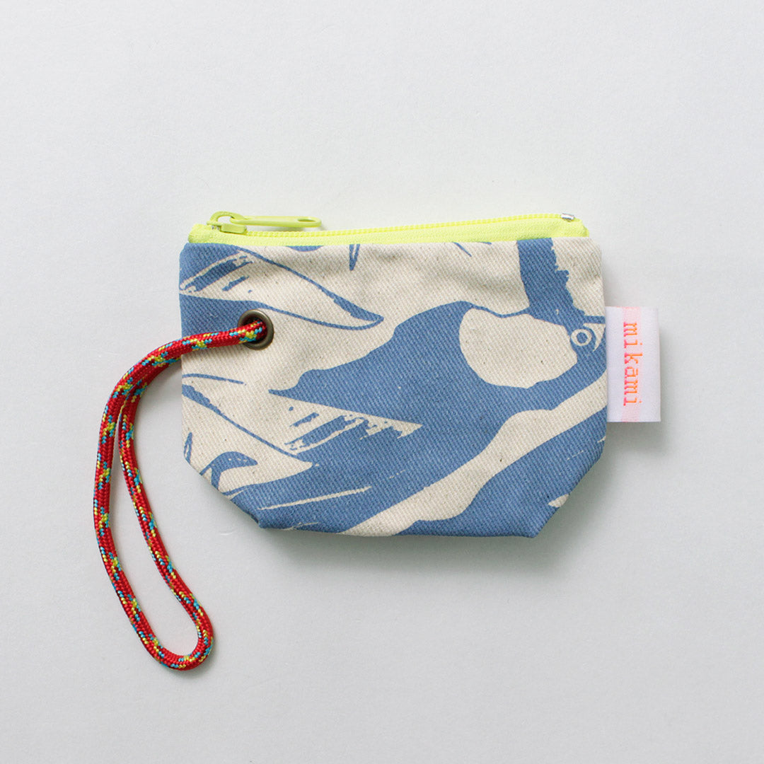 MIKAMI / Hand-Printed Canvas Camping Pouch 5