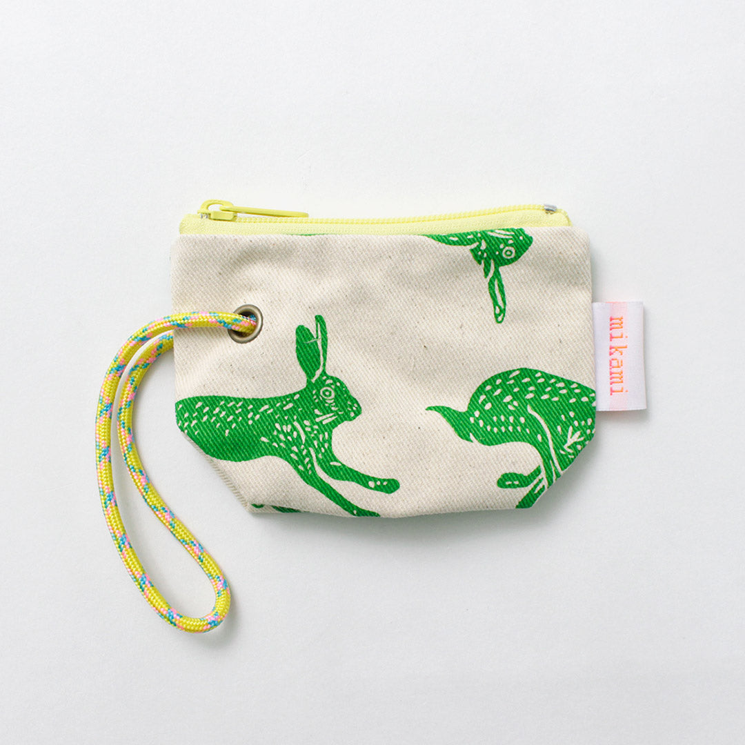 MIKAMI / Hand-Printed Canvas Camping Pouch 5