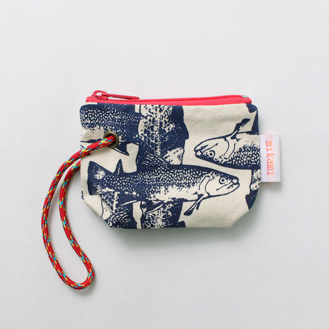 MIKAMI / Hand-Printed Canvas Camping Pouch 5