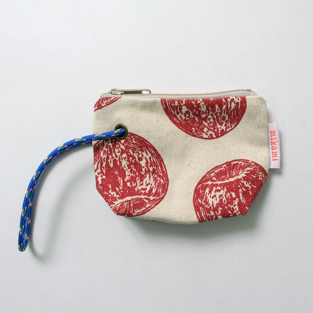 MIKAMI / Hand-Printed Canvas Camping Pouch 5