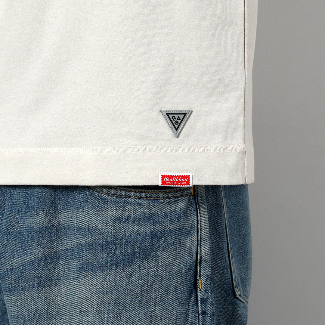 Health Knit / Healthknit X Rag Henry Neck T恤