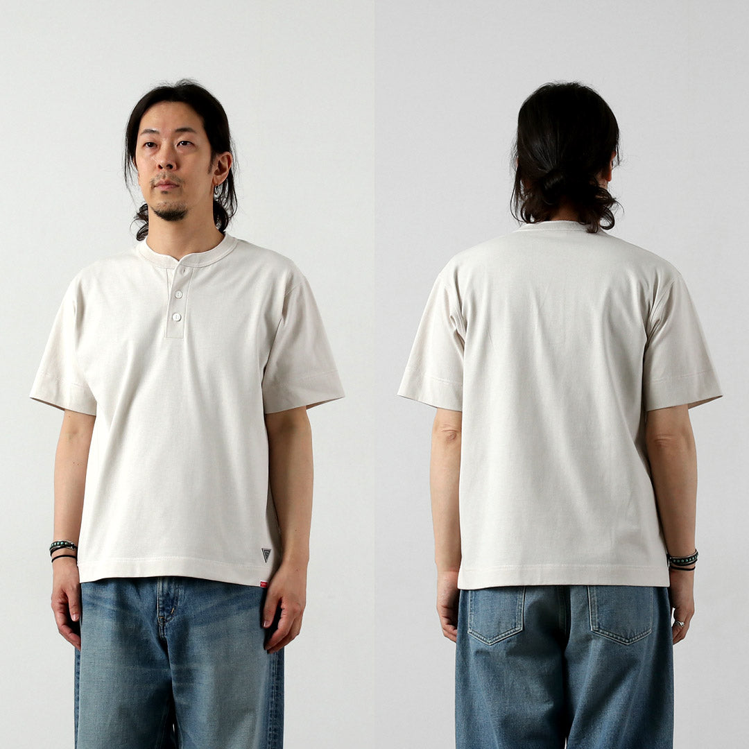 Health Knit / Healthknit X Rag Henry Neck T恤