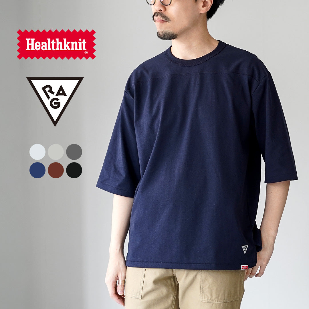 HEALTHKNIT / RAG Collaboration Open-End Dry Jersey Football T-Shirt