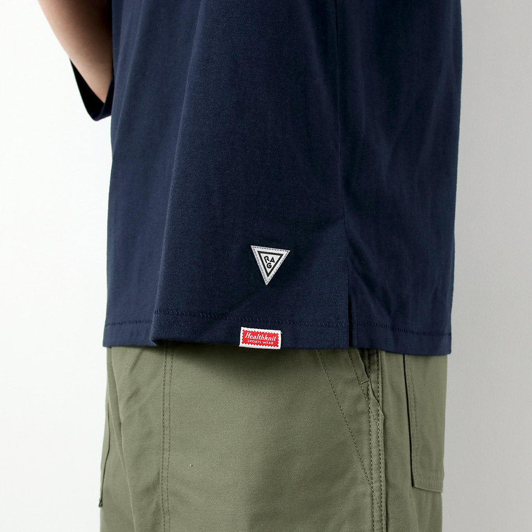 HEALTHKNIT / RAG Collaboration Open-End Dry Jersey Football T-Shirt