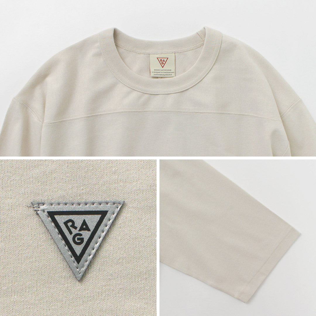 HEALTHKNIT / RAG Collaboration Open-End Dry Jersey Football T-Shirt