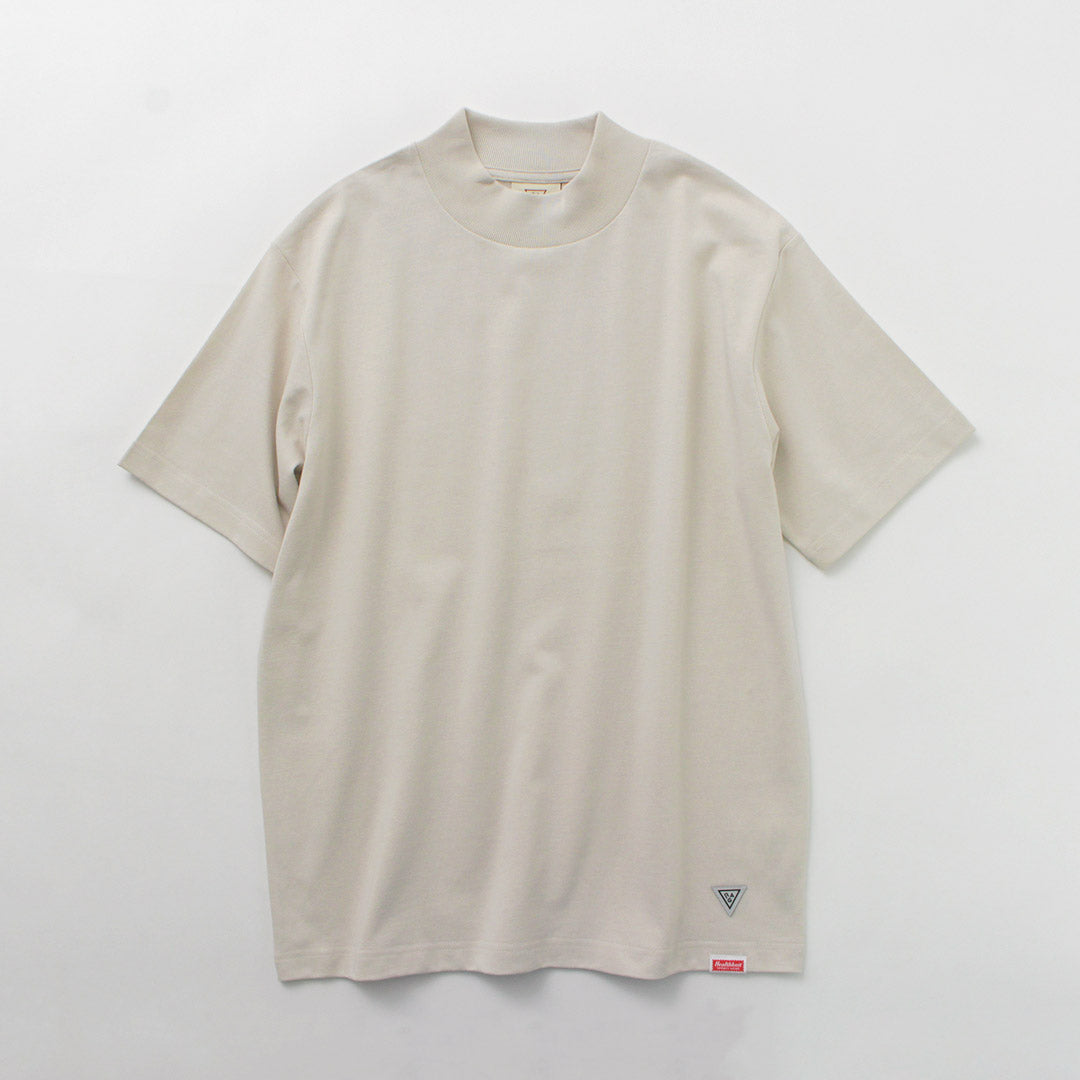 HEALTHKNIT / RAG Collaboration Mock Neck T-shirt Open-End Dry Jersey