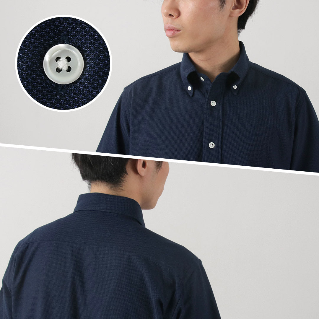 Camisa de manga corta rococo / piqué