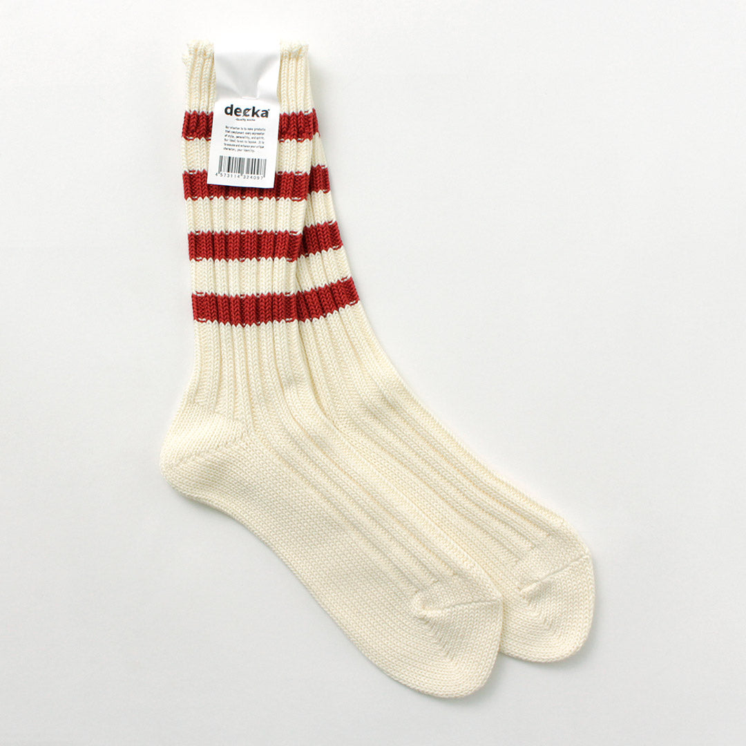 DECKA QUALITY SOCKS - SHOWATABÉ / Heavyweight Line Socks