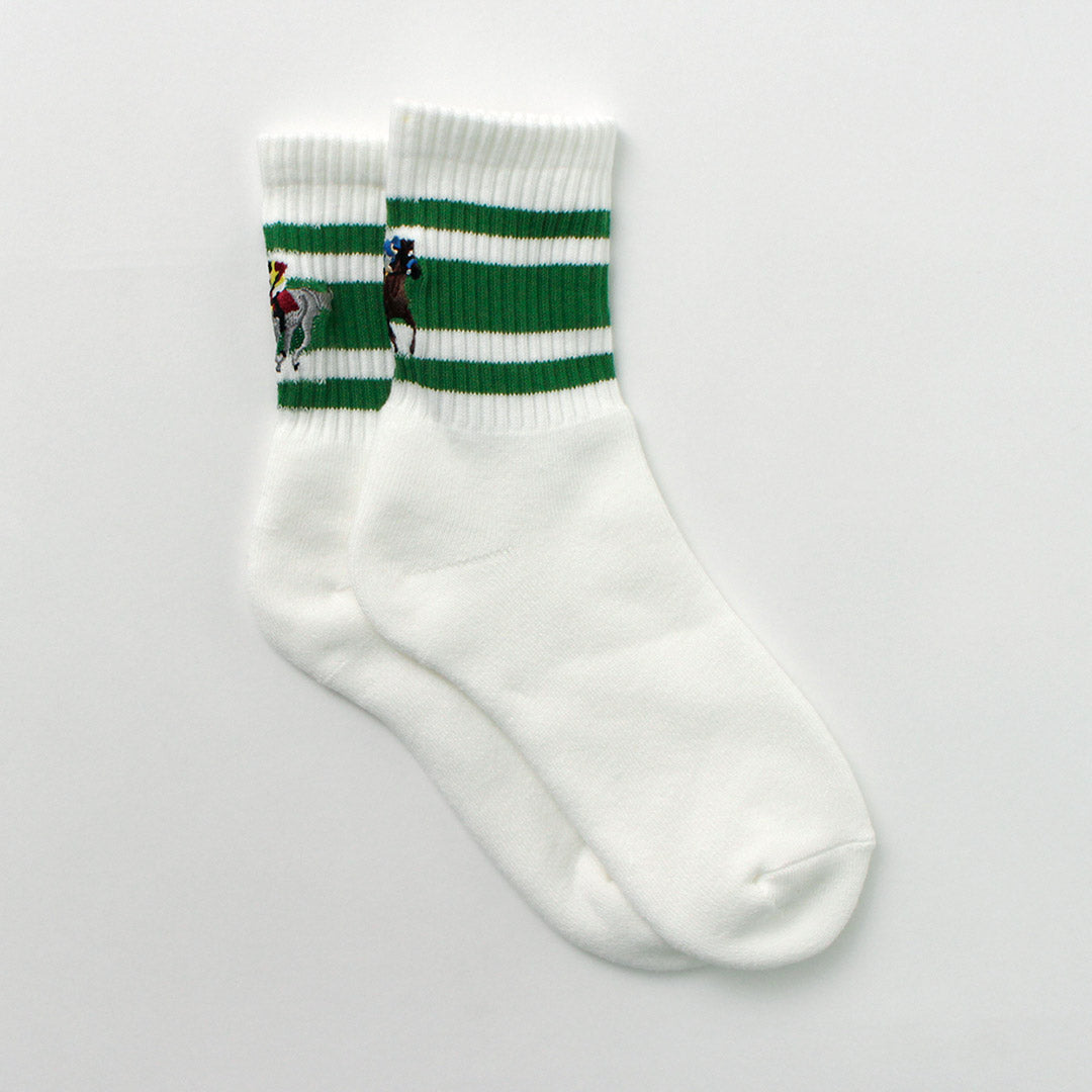 DECKA QUALITY SOCKS - SHOWATABÉ / Embroidered Skater Socks