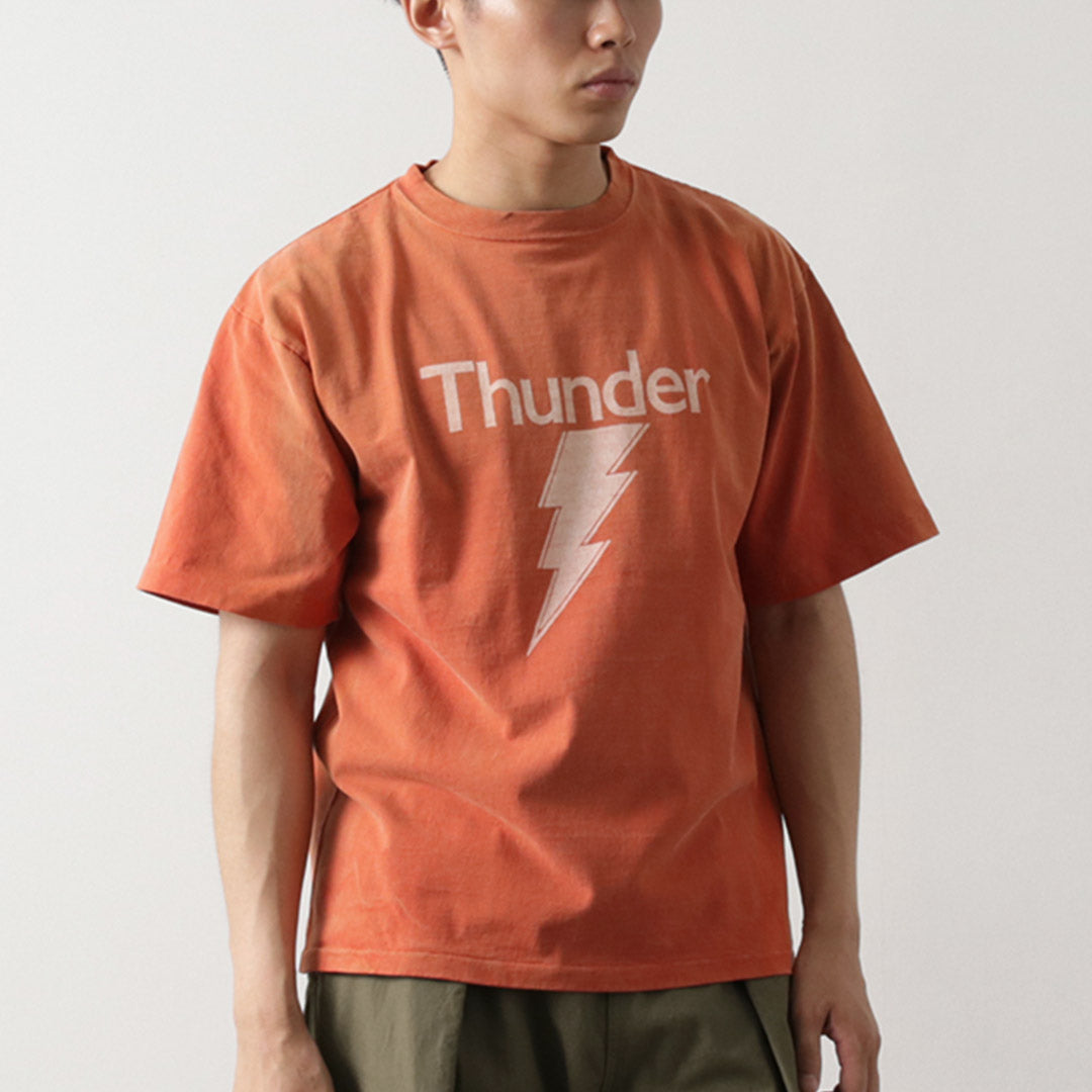 REMI RELIEF / NUEVA camiseta de jersey con cuerpo tubular procesado (Trueno)