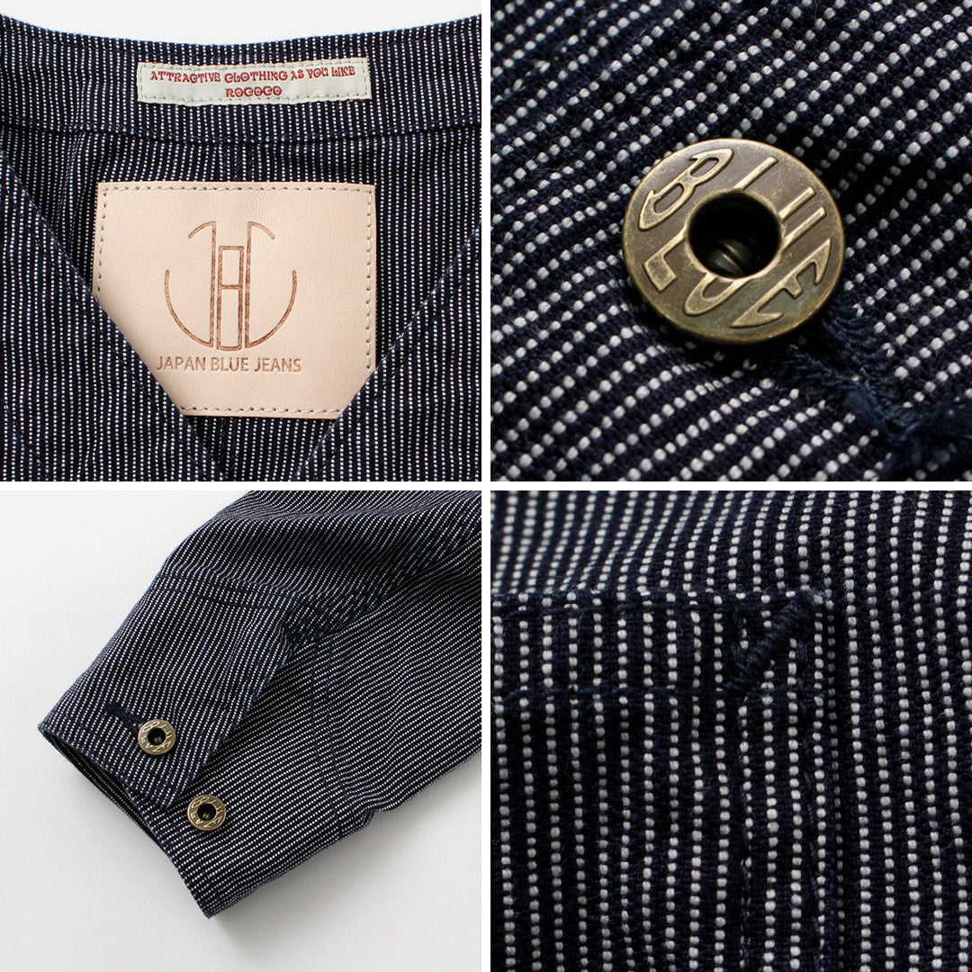 JAPAN BLUE JEANS / RJB4124  Hickory Engineer Jacket