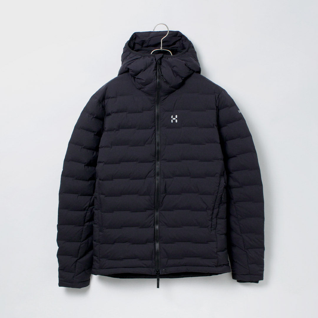 HAGLOFS / Veste à capuche en duvet Spitz