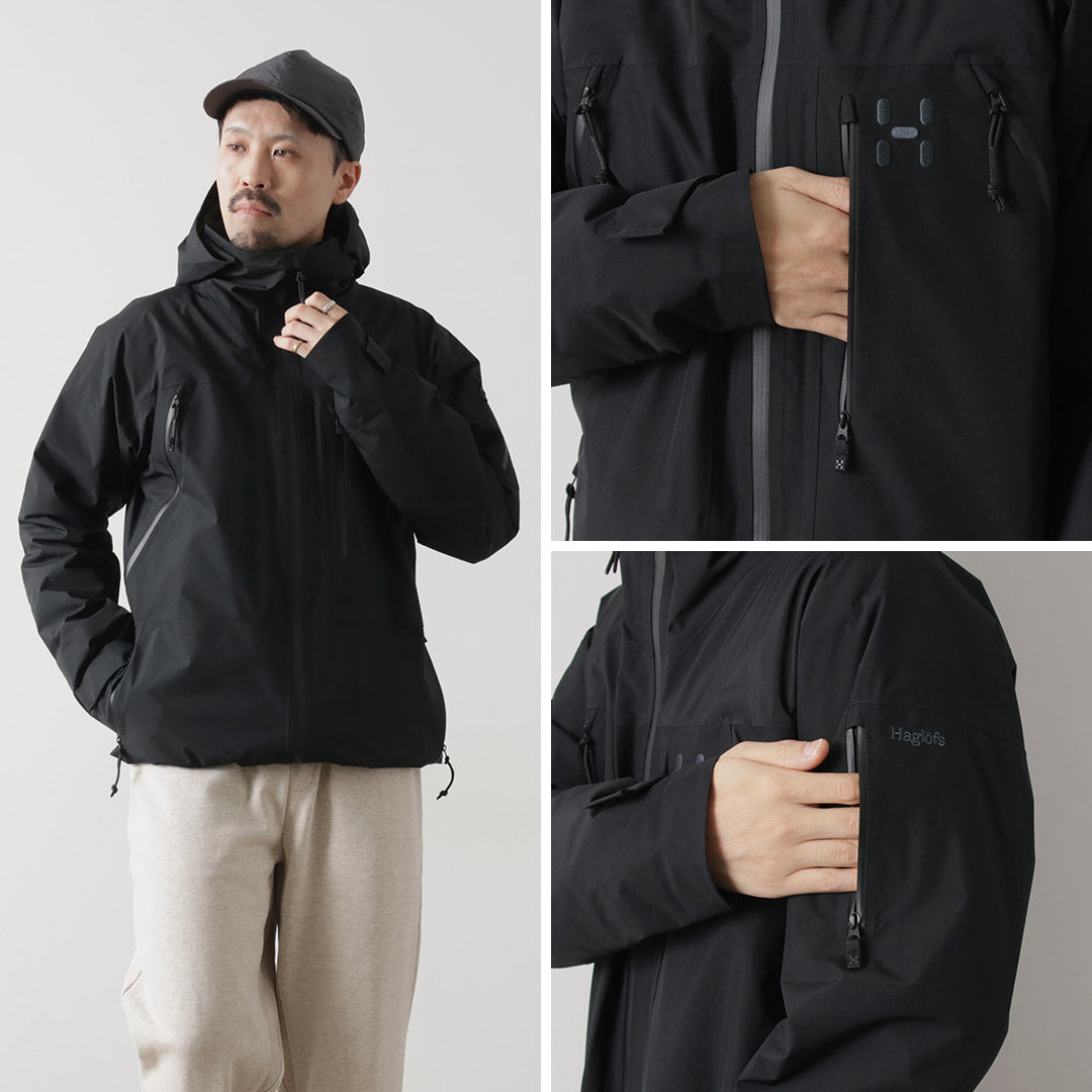 HAGLOFS / Chaqueta para la nieve aislada Latnja Gore-Tex