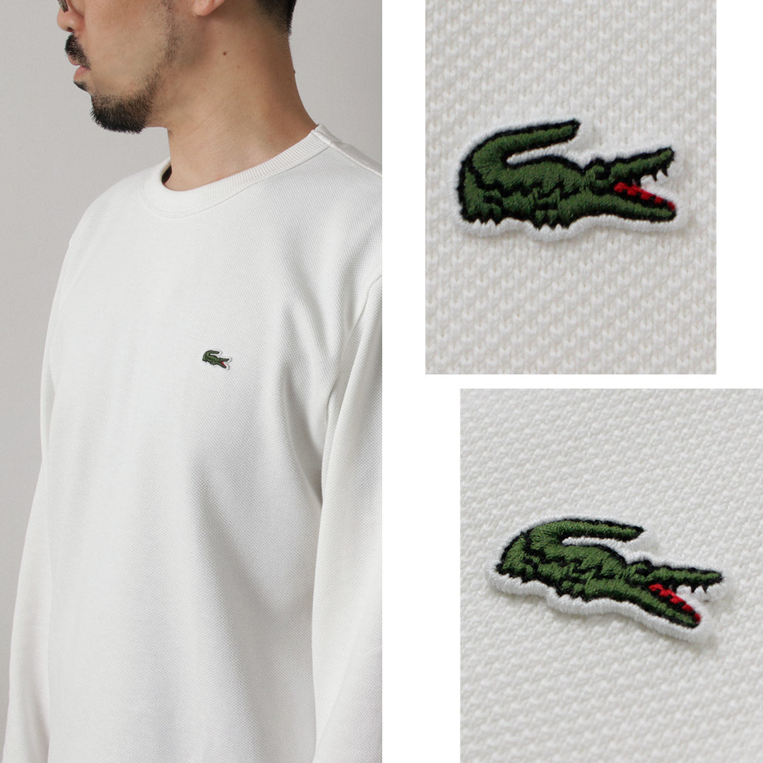 LACOSTE / 经典版型珠地布长袖 T 恤