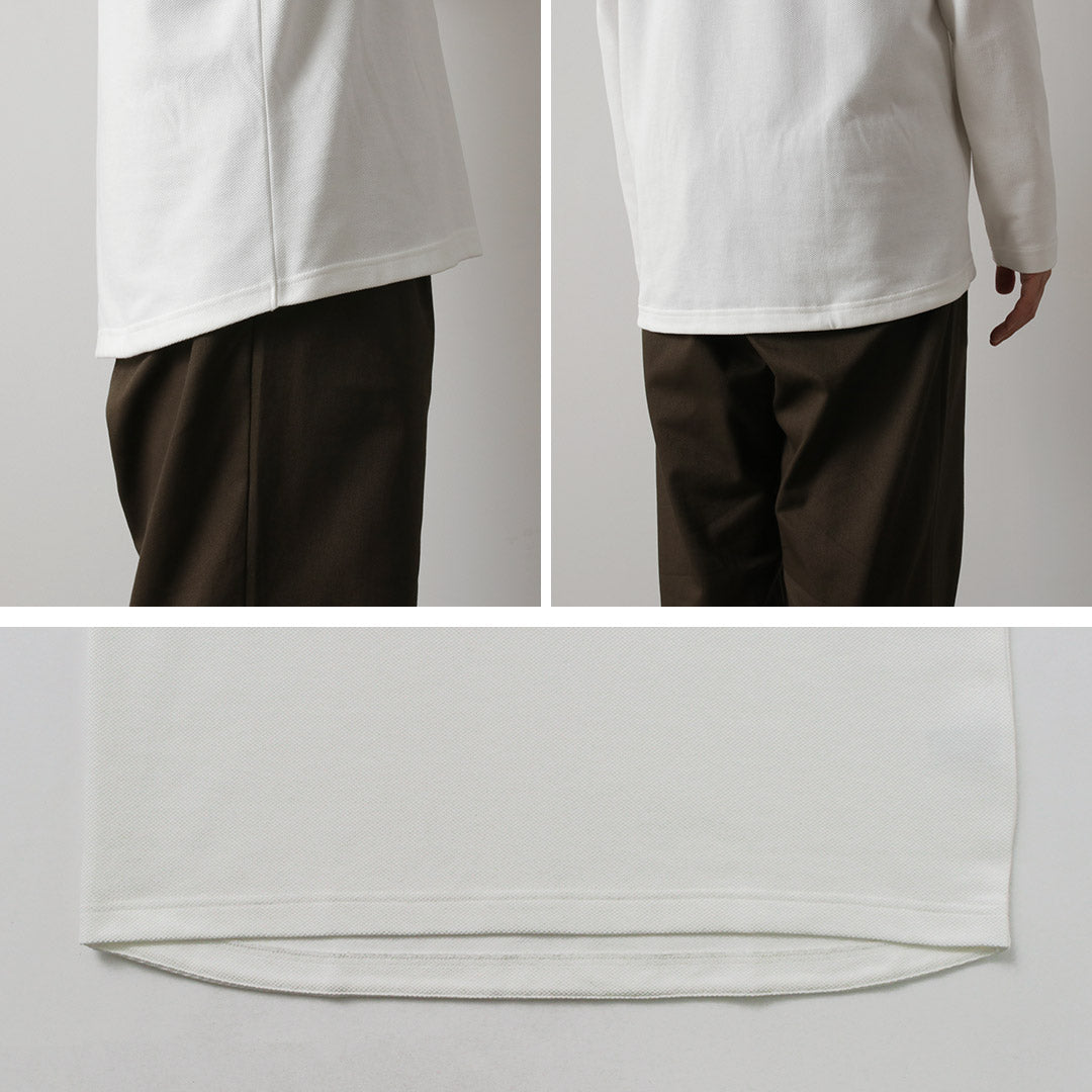 LACOSTE / 经典版型珠地布长袖 T 恤