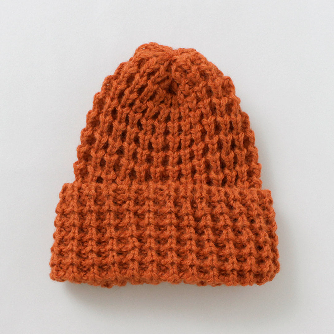 HIGHLAND 2000 / Bob Cap Tuck Stitch（羊駝毛 x 英國羊毛混合）