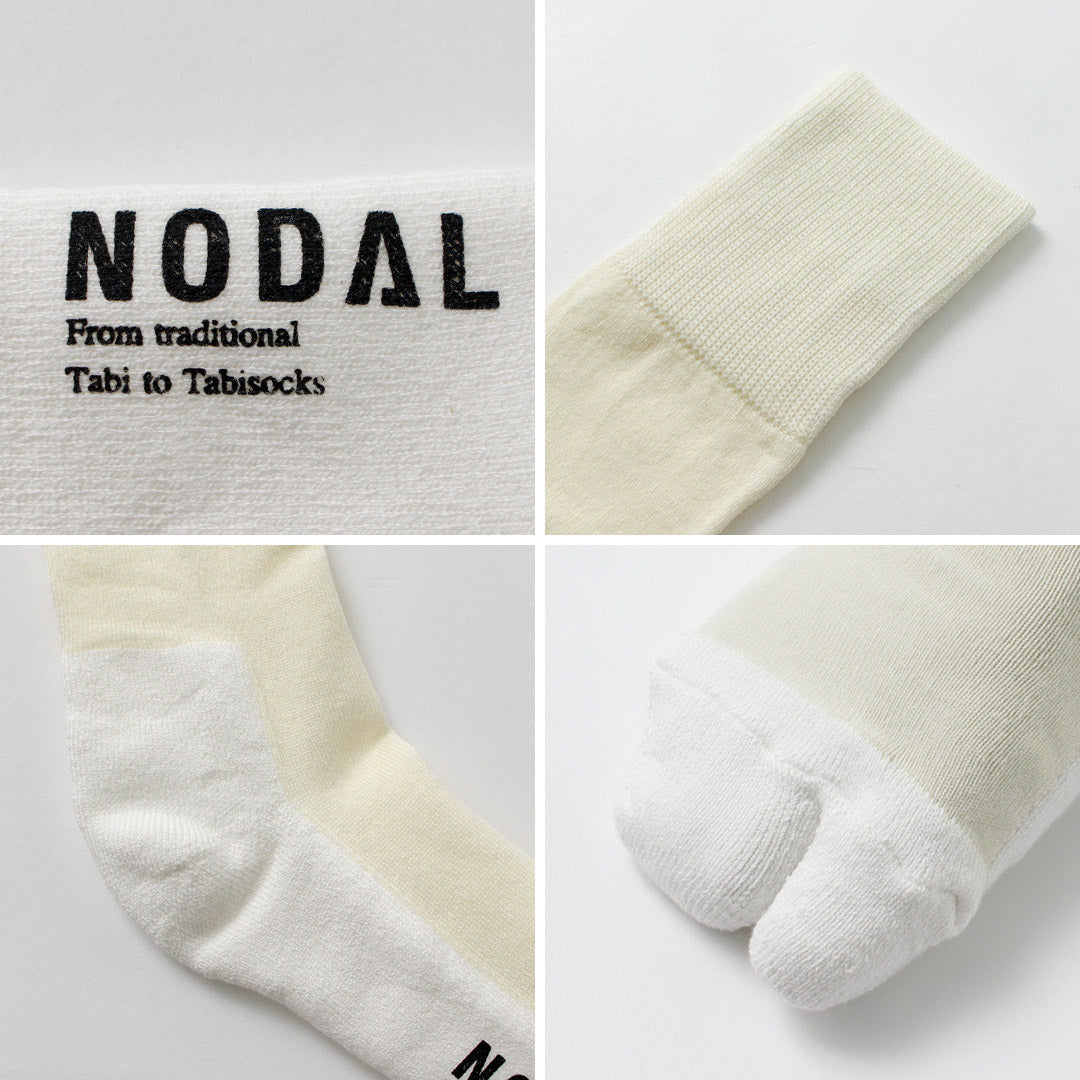 NODAL / 美利奴羊毛棉拼接袜子