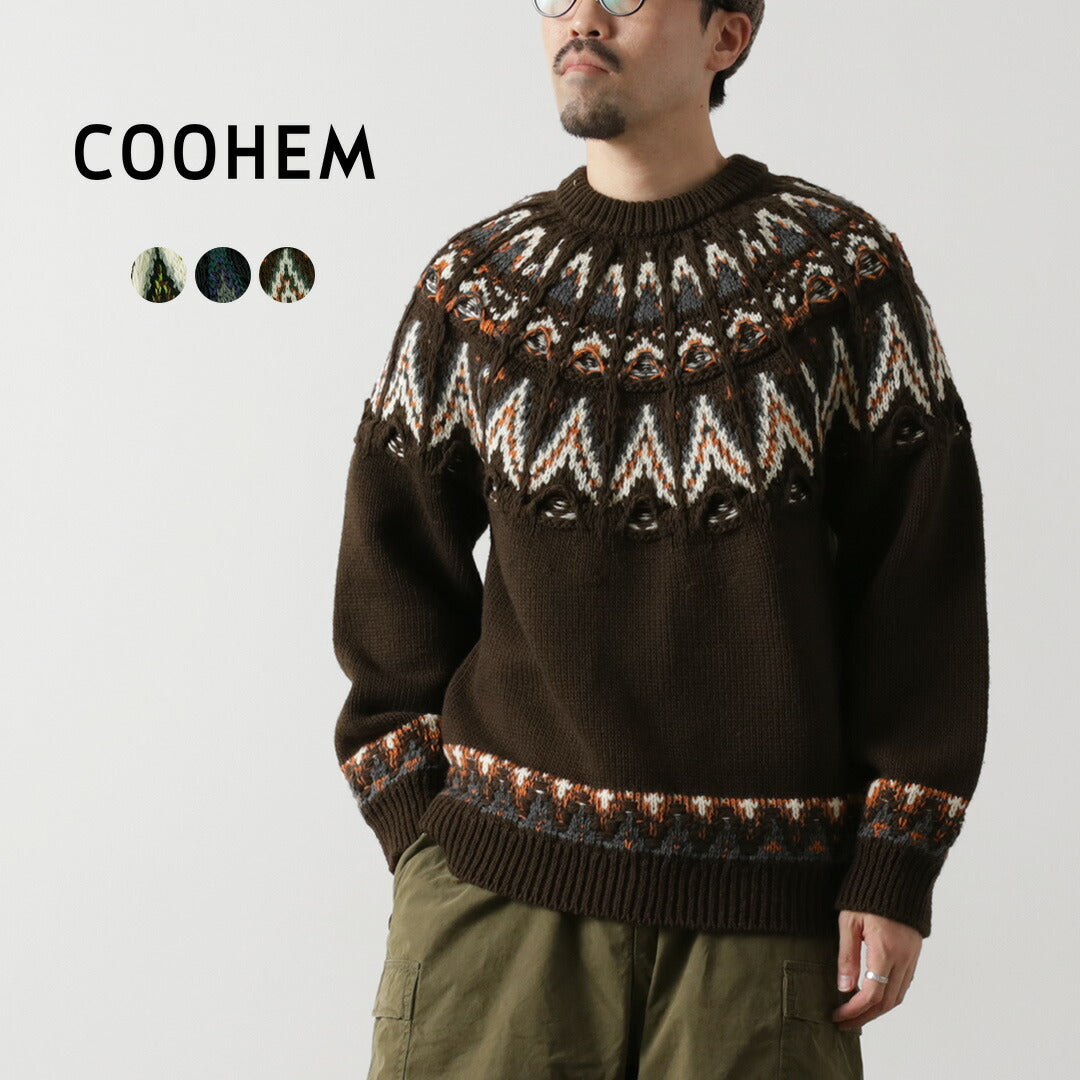 COOHEM / 北歐針織套頭衫
