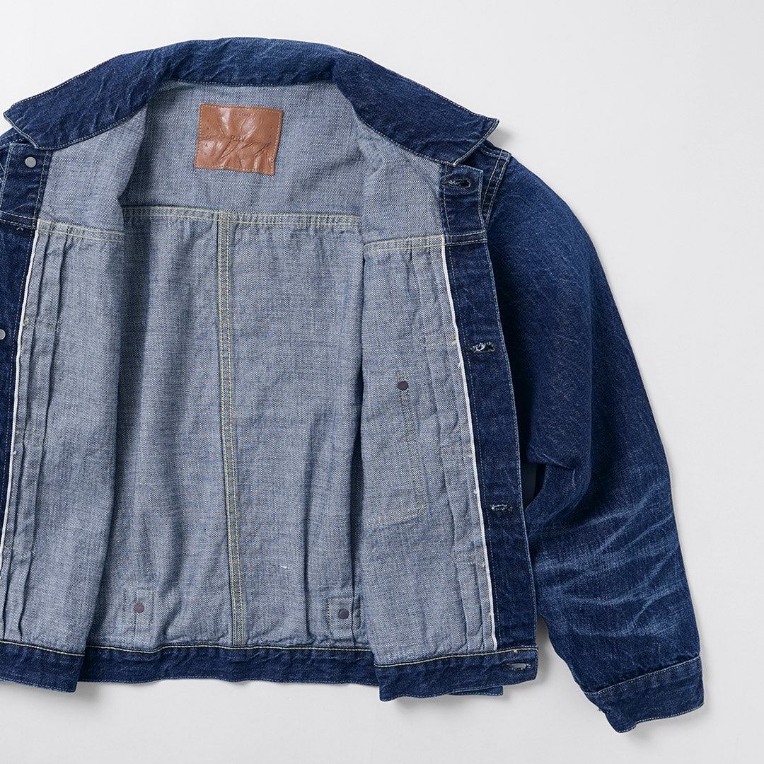 REMI RELIEF / 12oz WWll 모델 데님 재킷 블루