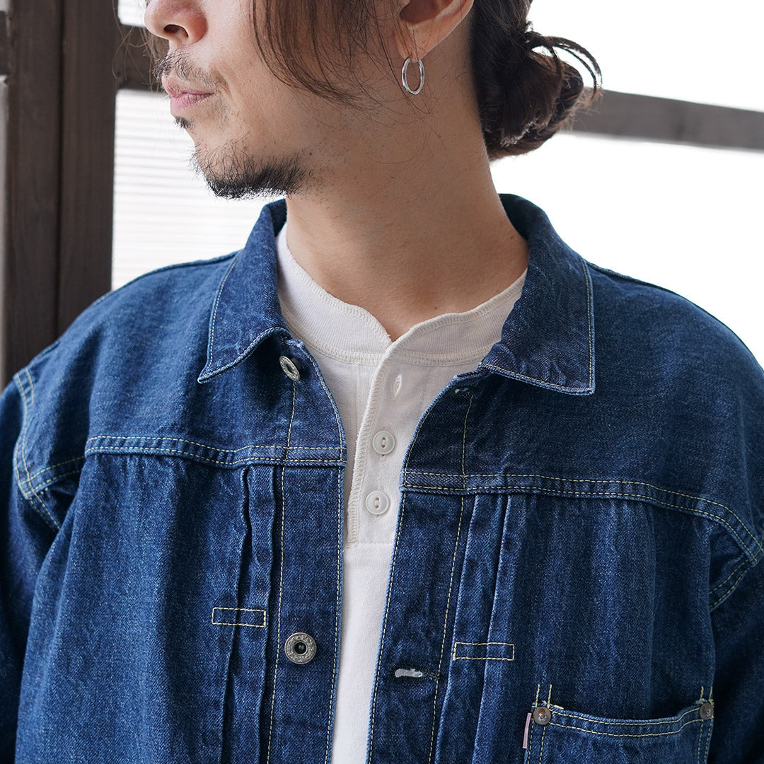 REMI RELIEF / 12oz WWll 모델 데님 재킷 블루