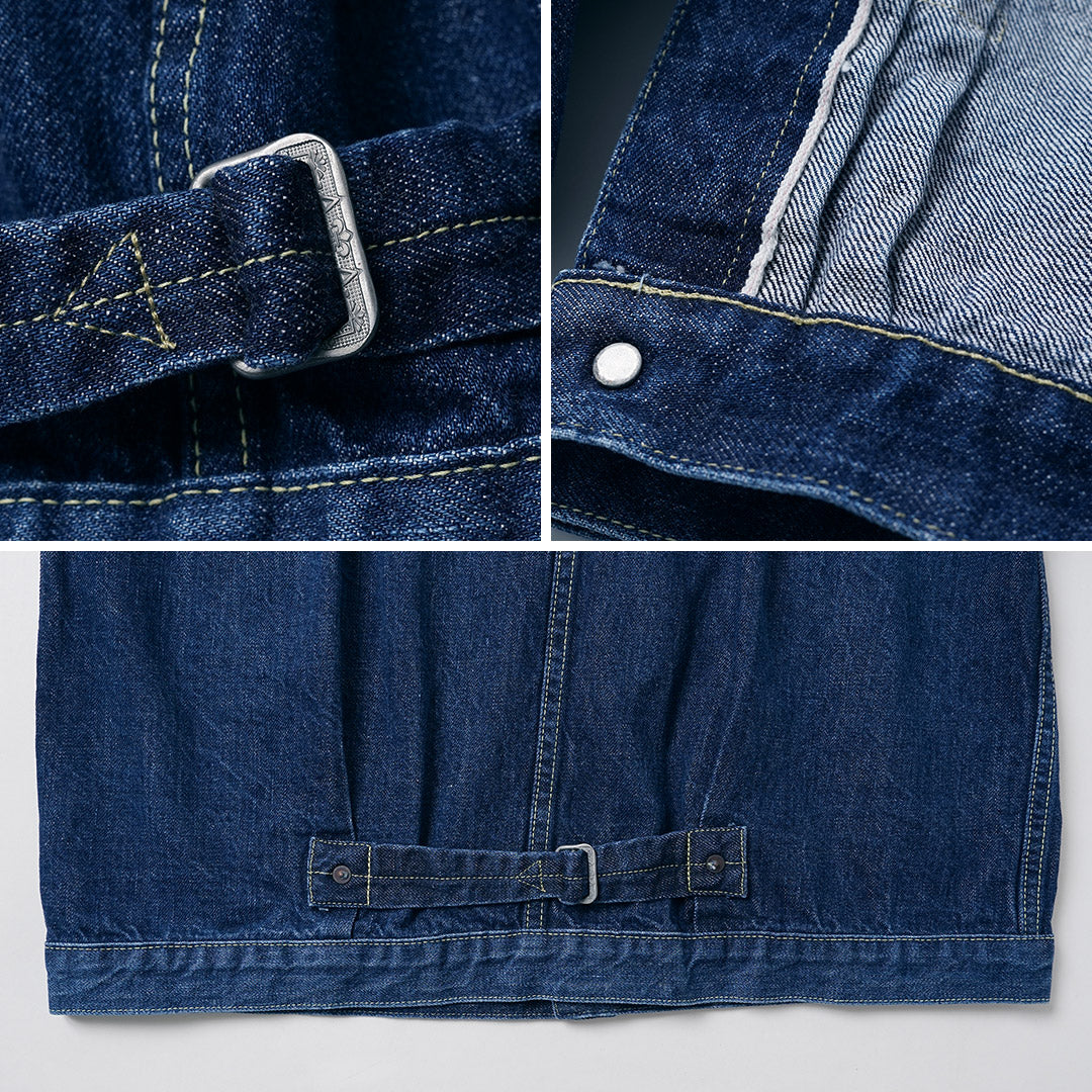 REMI RELIEF / 12oz WWll 모델 데님 재킷 블루