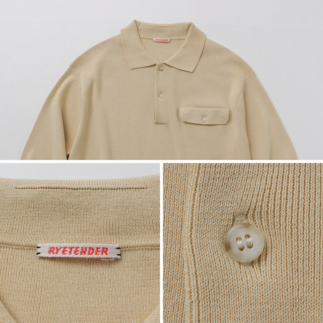 RYE TENDER / 穆雷針織 Polo 衫