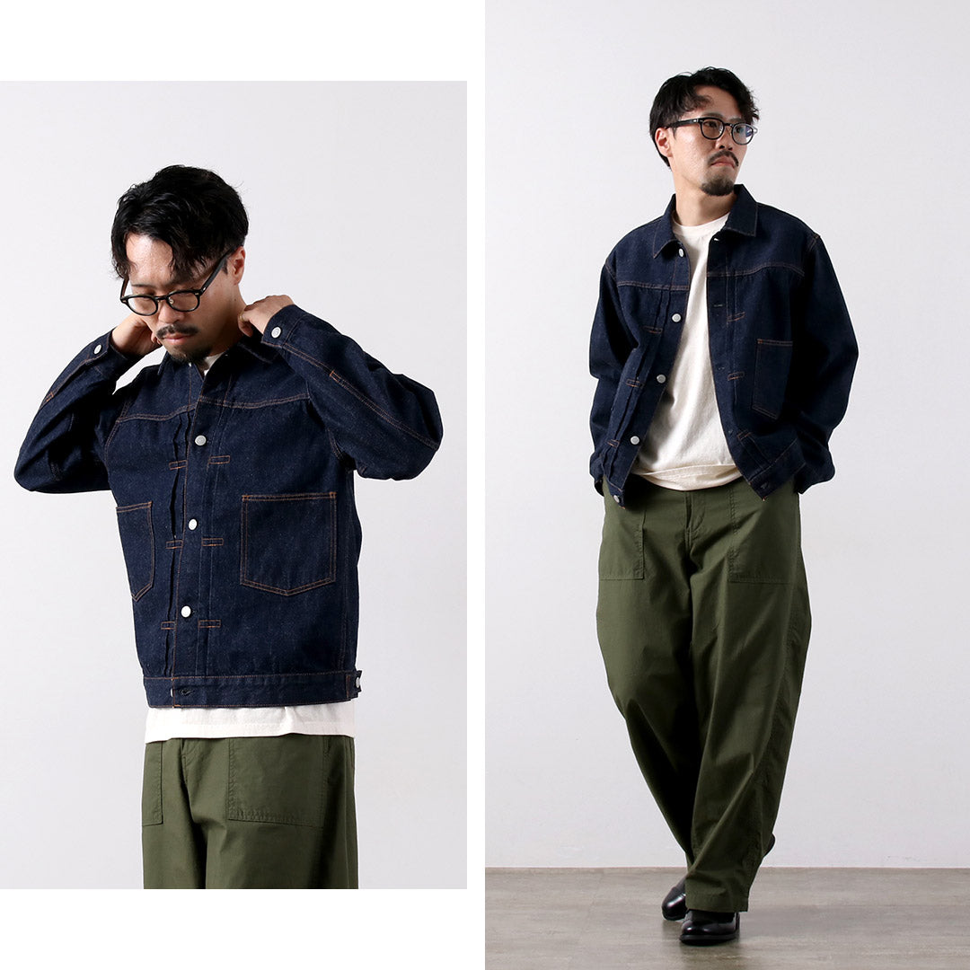 ORDINARY FITS / 2nd Type Denim Jacket One Wash