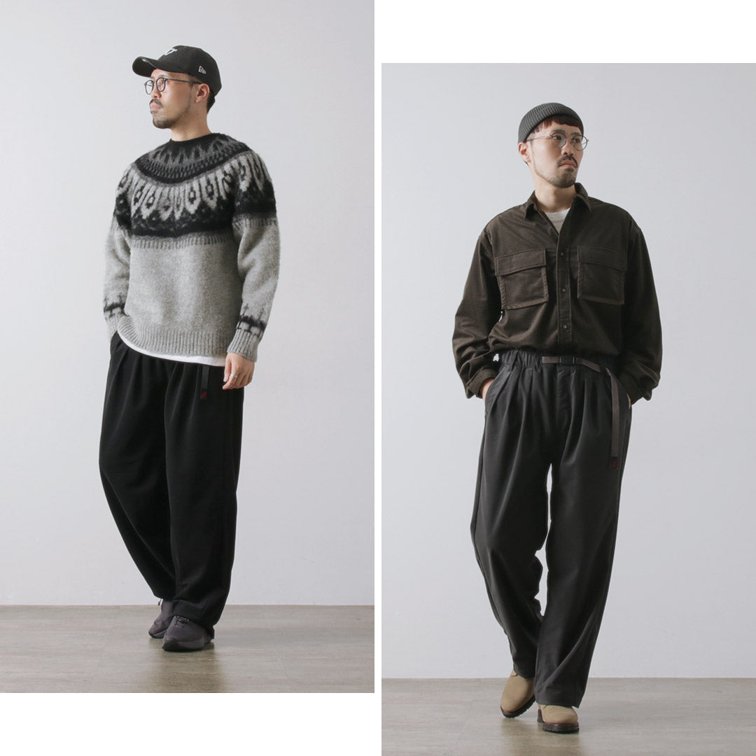 WHITE MOUNTAINEERING / 화이트 마운티니어링 x Gramicci 코듀로이 3 턱 팬츠