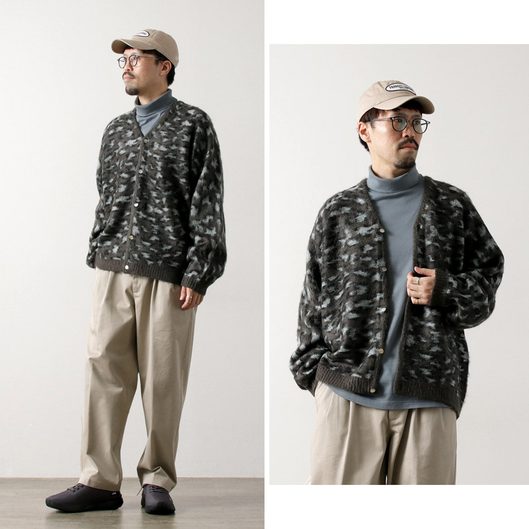 TOWNCRAFT / Shaggy Raglan Cardigan